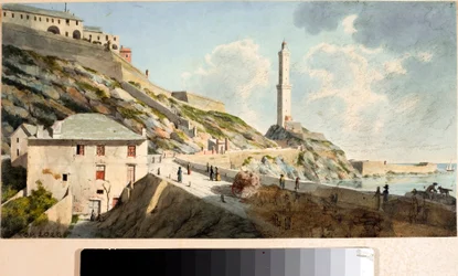 The Lanterna, lighthouse of the city of Genoa