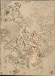 Saint Francis Adoring Virgin and Child
