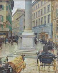 Florence Piazza S. Trinita