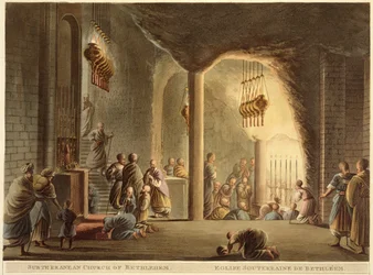 Subterranean Church of Bethlehem, from 