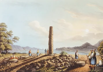 The Remains of the Temple of Hera in Samos