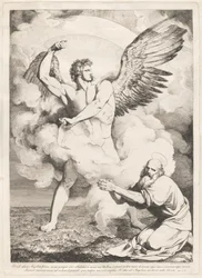 The Angel of the Apocalypse Appearing to Saint John