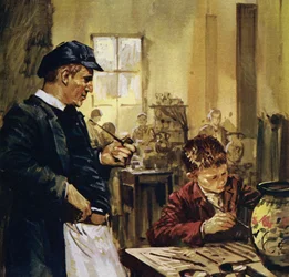 Pierre Auguste Renoir Worked as a Child in a China Factory