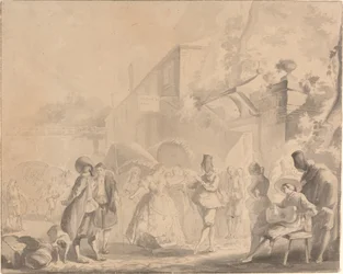 Dance in a Village Square