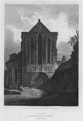 West Front of Lanercost Priory, Cumberland