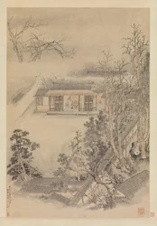 Drinking in the Bamboo Garden