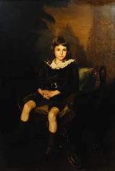 Portrait of a Boy seated full length in a Chair