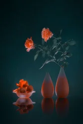 Elegant Dark Floral