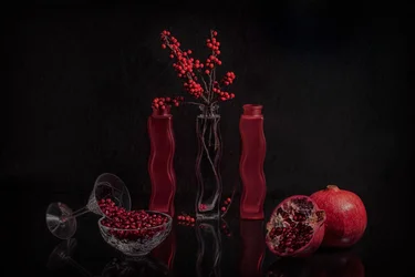Elegant Red Still Life