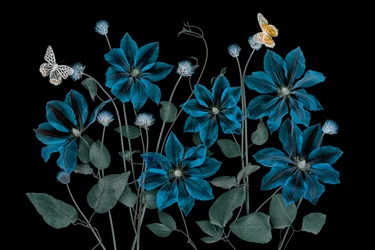 Ethereal Blue Garden