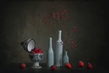 Red Berries Still Life