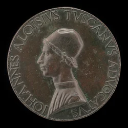 Giovanni Alvise Toscani, c. 1450-1478, Milanese Jurisconsult, Consistorial Advocate [obverse]