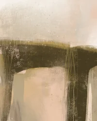 Earthy Abstract Landscape