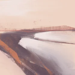 Muted Desert Horizon
