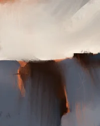 Muted Horizon Abstract