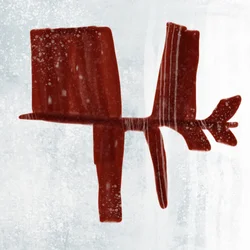 Red Winter Animal