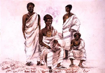 C.C.C. Ashantee Chiefs and King Coffe Kollally Son