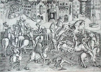 The Tournament, c.1500