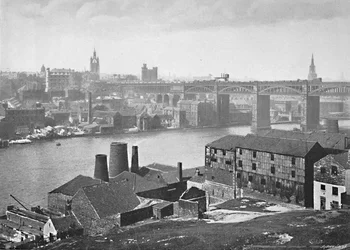 Newcastle-on-Tyne, from the Rabbit Banks