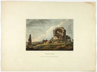 Temple of Hope, plate twenty-four from the Ruins of Rome