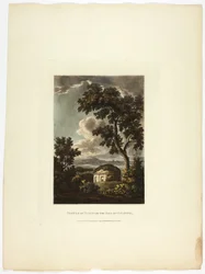 Temple of Tussis or the God of Coughing, plate twenty-nine from the Ruins of Rome