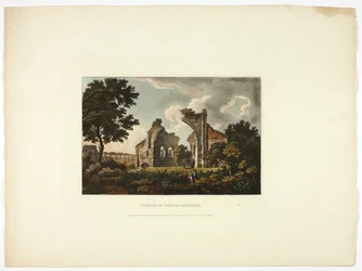 Temple of Venus and Cupid, plate twelve from the Ruins of Rome