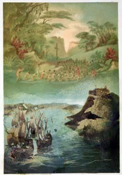 The Evangelisation of the Indian Population and the Voyage of Christopher Columbus, 1892