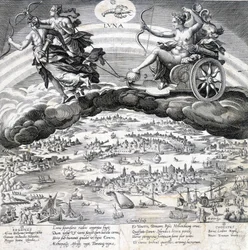 Luna: Allegory of the Moon (Diana) and the Scorpio