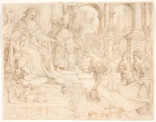 Esther before Ahasuerus