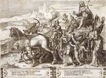 Humility, plate 7 from 