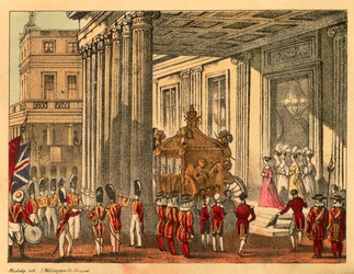 Her Majesty leaving Buckingham Palace