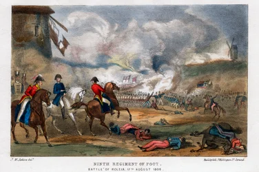 Ninth Regiment of Foot, Battle of Roleia, Portugal