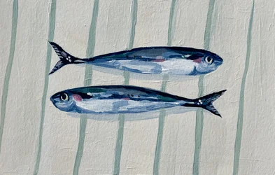 Two Blue Fish