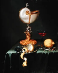 Still Life with a Nautilus Cup