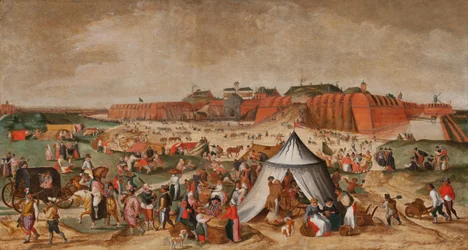 Demolition of the Citadel of Antwerp, late 16th century