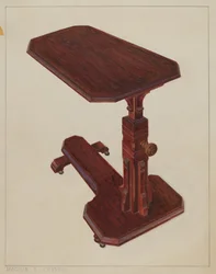 Invalid Bedside Table