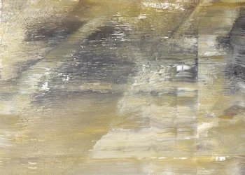 Abstract Gold Grey Wash