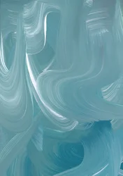 Flowing Aqua Swirls