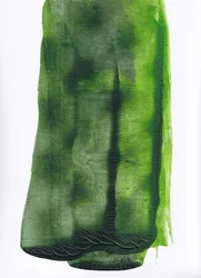 Fluid Green Abstract
