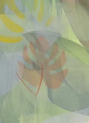 Layered Tropical Monstera