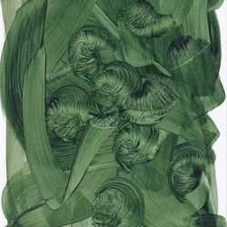 Lush Green Swirls