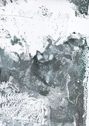 Moody Winter Abstract
