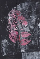 Textural Pink Bloom