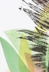 Vibrant Abstract Leaves