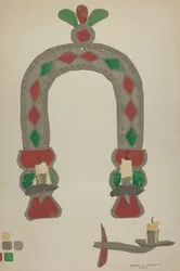 Candlestick Sconce