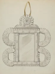 Tin Mirror Frame