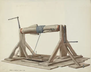 Well with Movable Beam