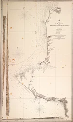 Black Sea, chart of the south-west coast of Crimea from Cape Aia to Alma Bay. By the officers of H.M.S.V. Spitfire.
