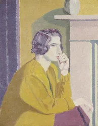 Girl in a Yellow Cardigan