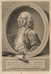 Hyacinthe Collin de Vermont, 1693-1761, Painter and Academician